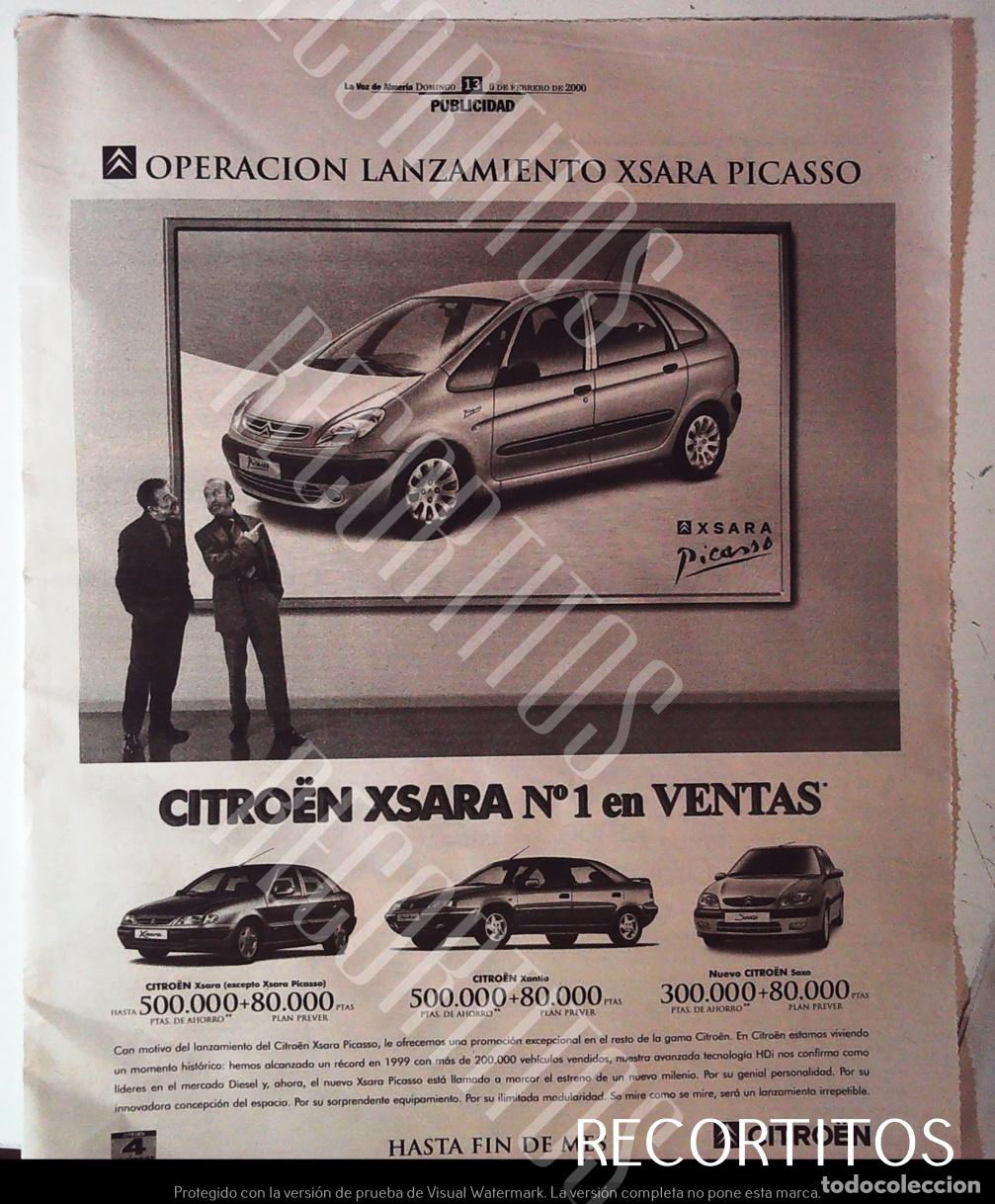 Cine: IGNACIO SALAS GUILLERMO SUMMERS CITROEN XSARA PICASSO