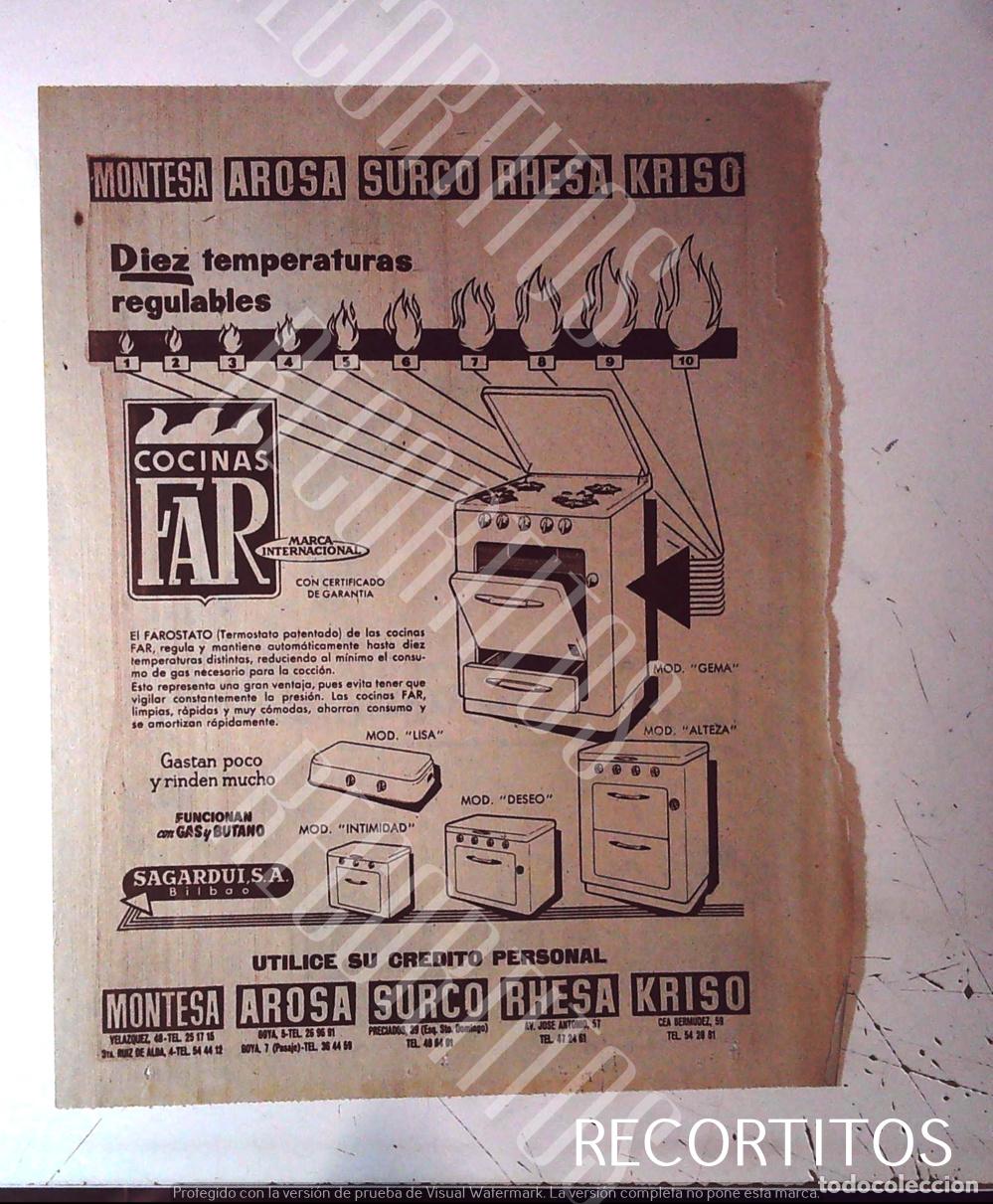 Cin&eacute;ma: FAR COCINAS ANUNCIO PUBLICIDAD