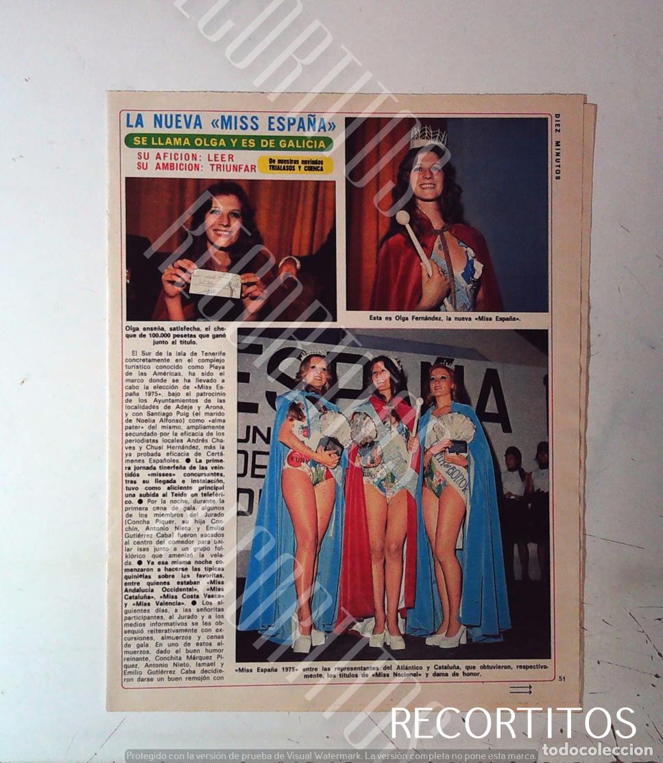 Cine: OLGA FERNANDEZ MISS ESPA&Ntilde;A POSTER PEPE RUBIO 1975 TERESA MALDONADO CHELO MARTINEZ