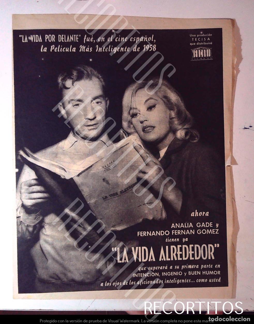 Cine: LA VIDA ALREDEDOR ANALIA GADE FERNANDO FERNAN GOMEZ