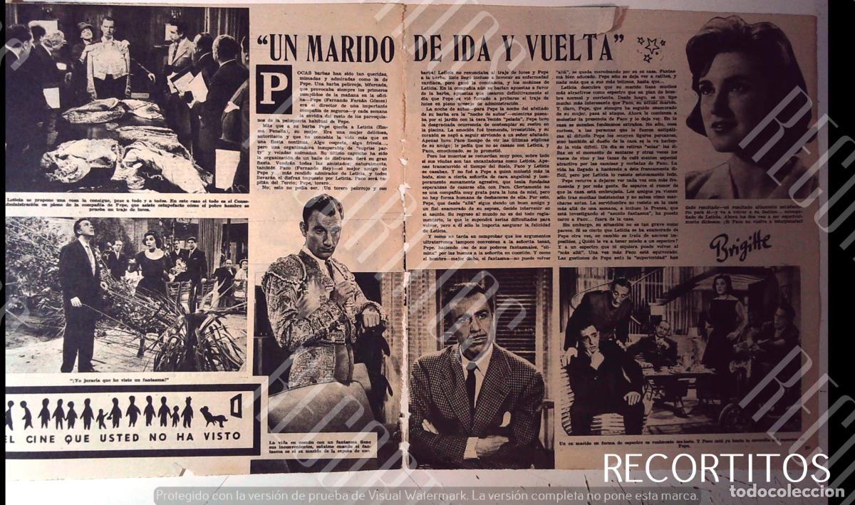 Cine: UN MARIDO DE IDA Y VI&iexcl;UELTA FERNANDO FERNAN GOMEZ EMMA PENELLA FERNANDO REY VALENTIN TORNOS