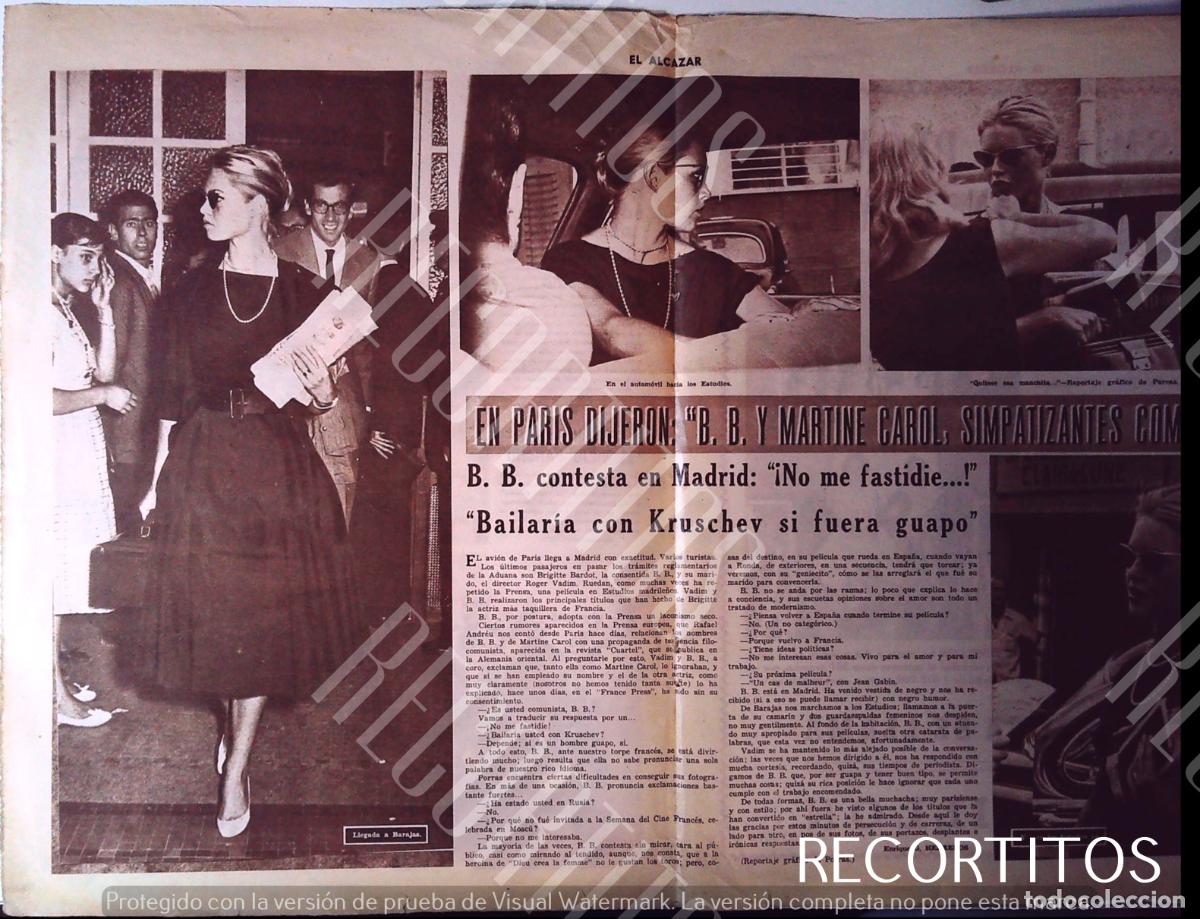 Cine: bb brigitte bardot BB MARTINE CAROL PARIS