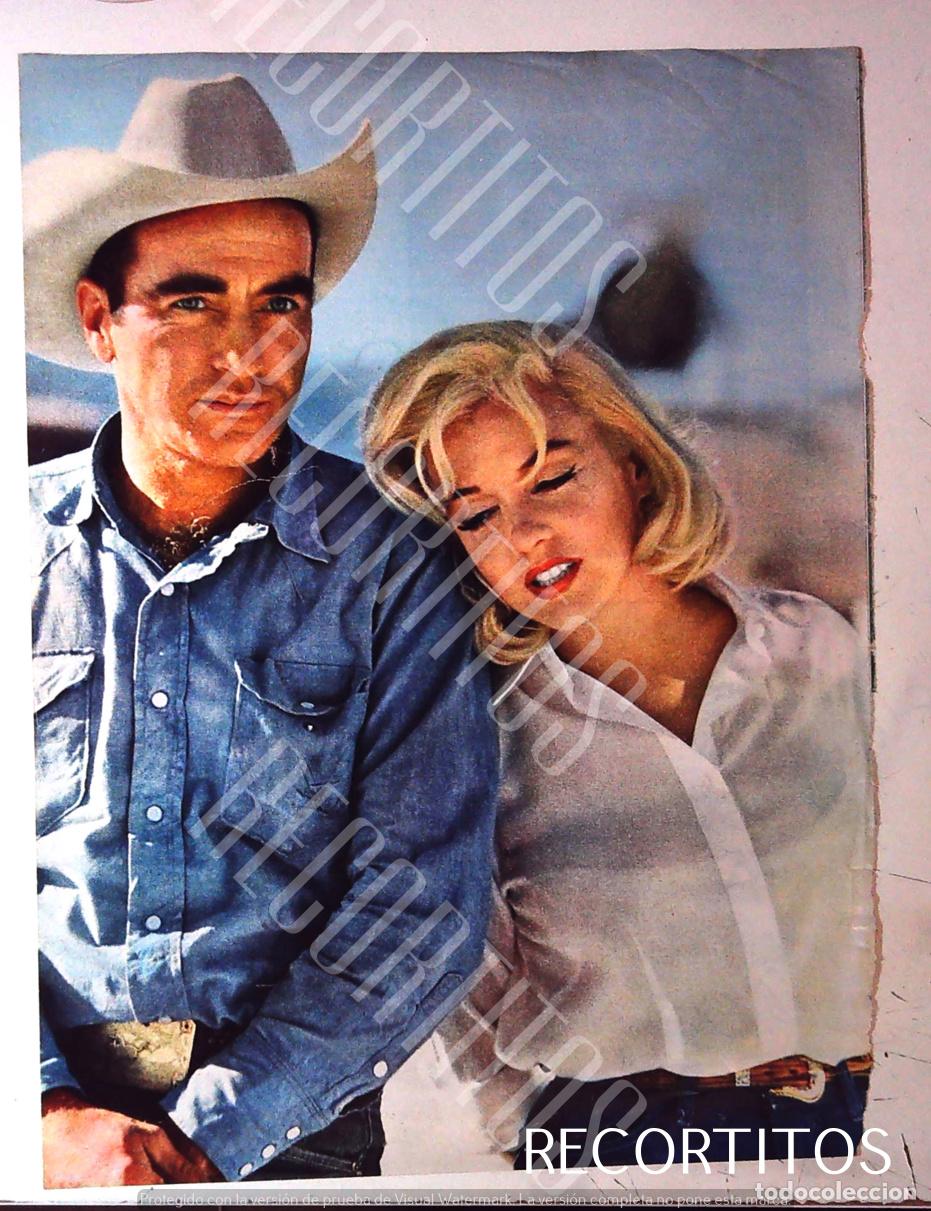 Cine: MARILYN MONROE MONTGOMERY CLIFT CLARK GABLE THE MISFITS