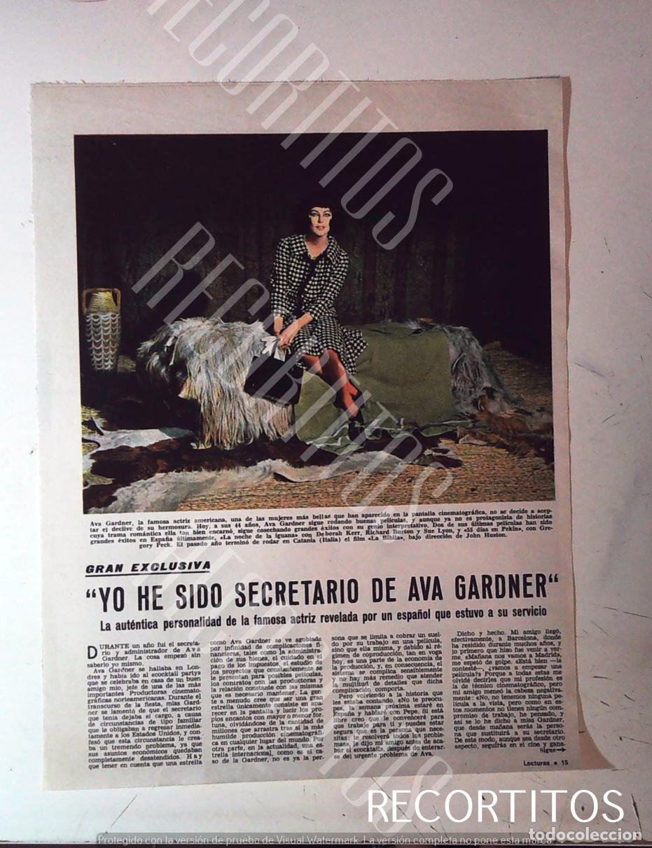Cine: AVA GARDNER EL SECRETARIO DE AVA