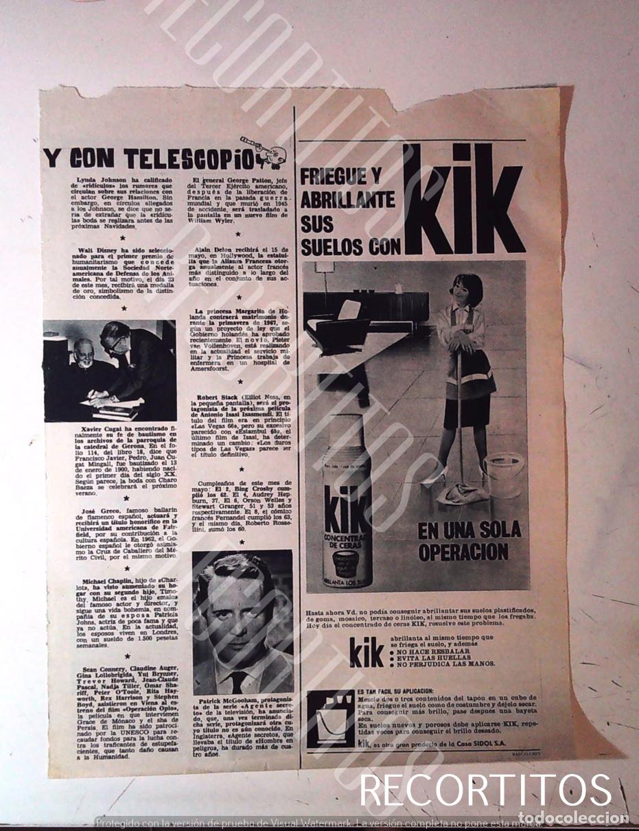 Cine: KIK FRIEGA SUELOS PATRICK MCGOOHAM XAVIER CUGAT