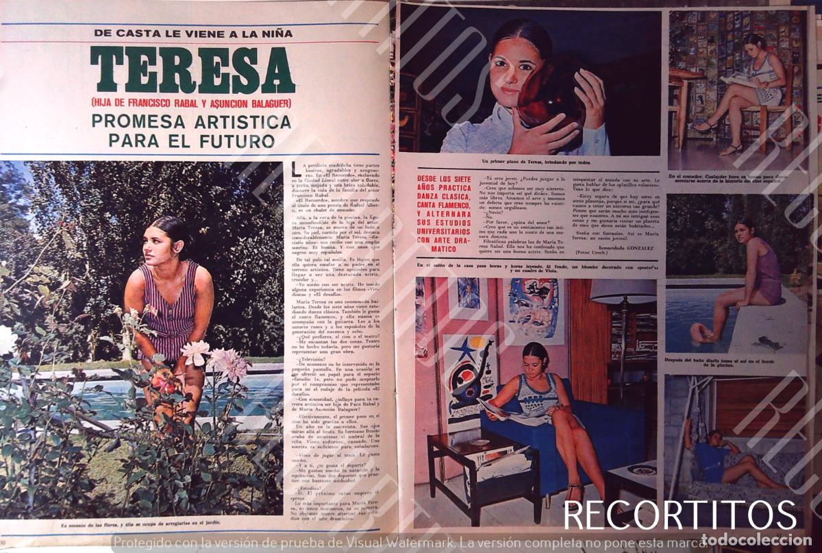 Cine: TERESA RABAL MIRO PACO