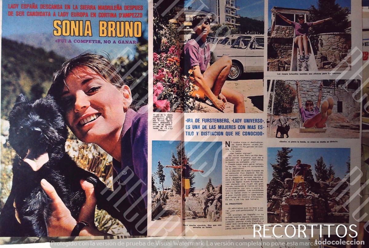 Cine: sonia bruno miss espa&ntilde;a EUROPA .