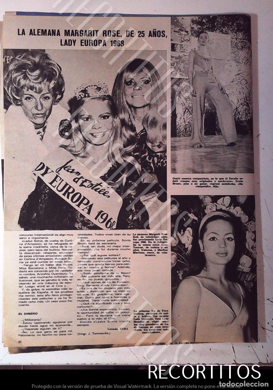 Cine: MARGARIT ROSE MISS EUROPE IRA FURSTENBERG