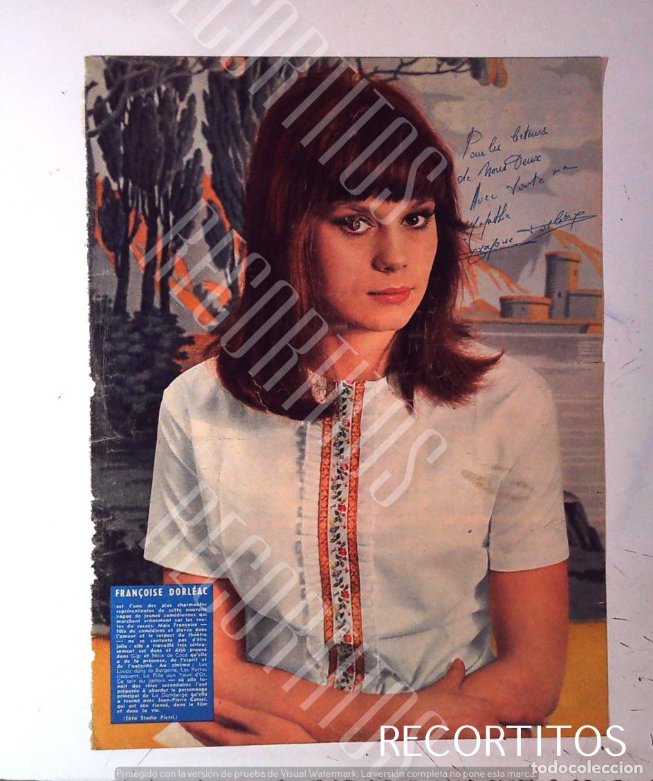 Cin&eacute;ma: FRANCOISE DORLEAC 1961 PIN UP