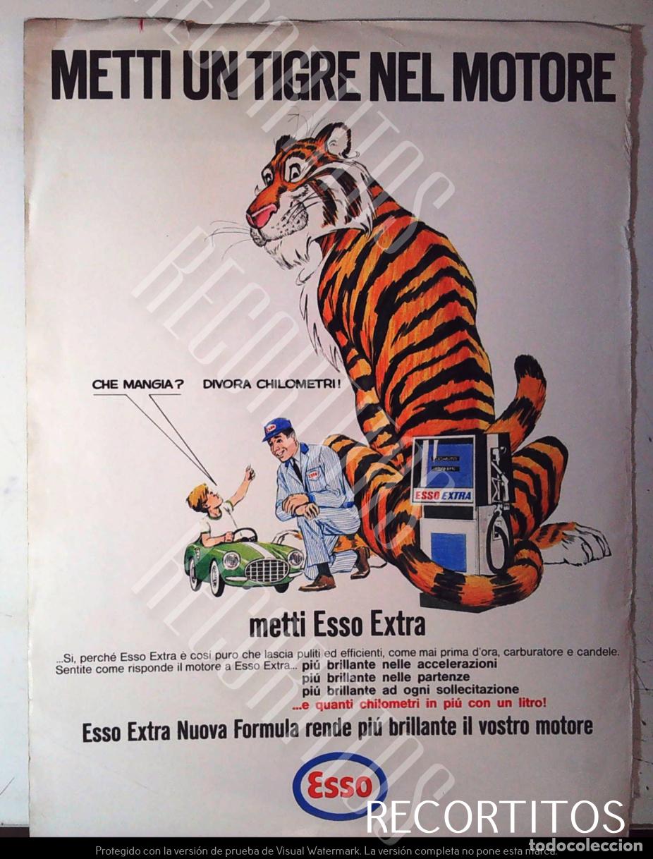 Cinema: RECORTE PORTADA ENORME ESSO TIGRE
