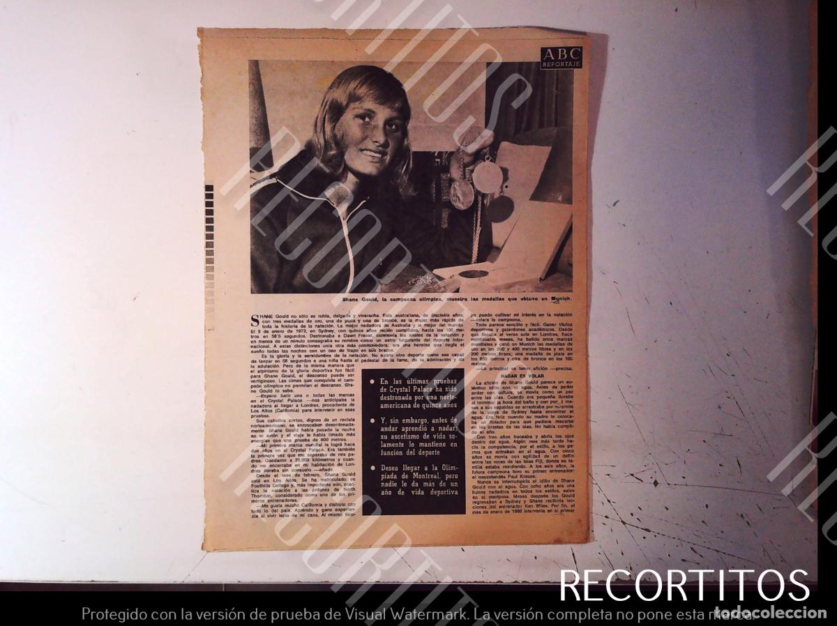 Cine: SHANE GOULD CAMPEONA OLIMPICA