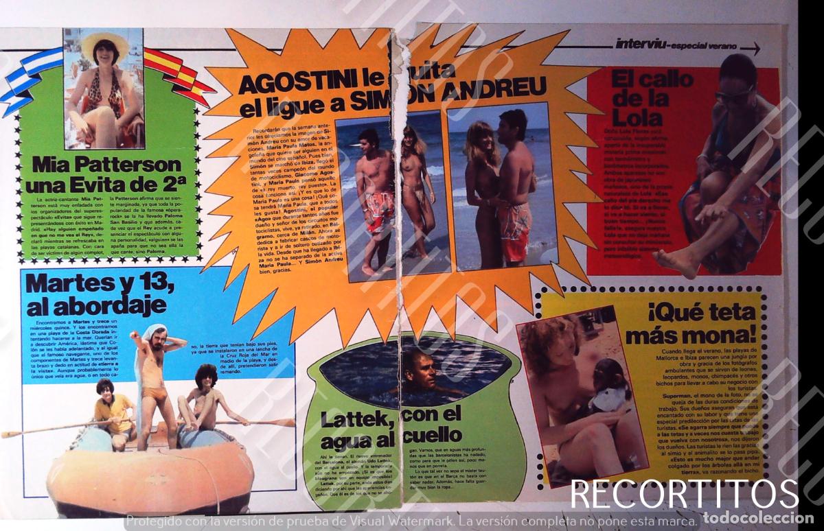 Cine: SIMON ANDREU MIA PATTERSON LOLA FLORES MARTES Y TRECE 13