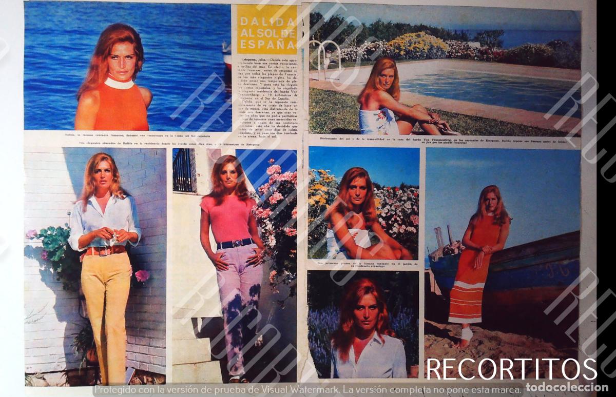 Cine: dalida al sol de espa&ntilde;a fanta limon
