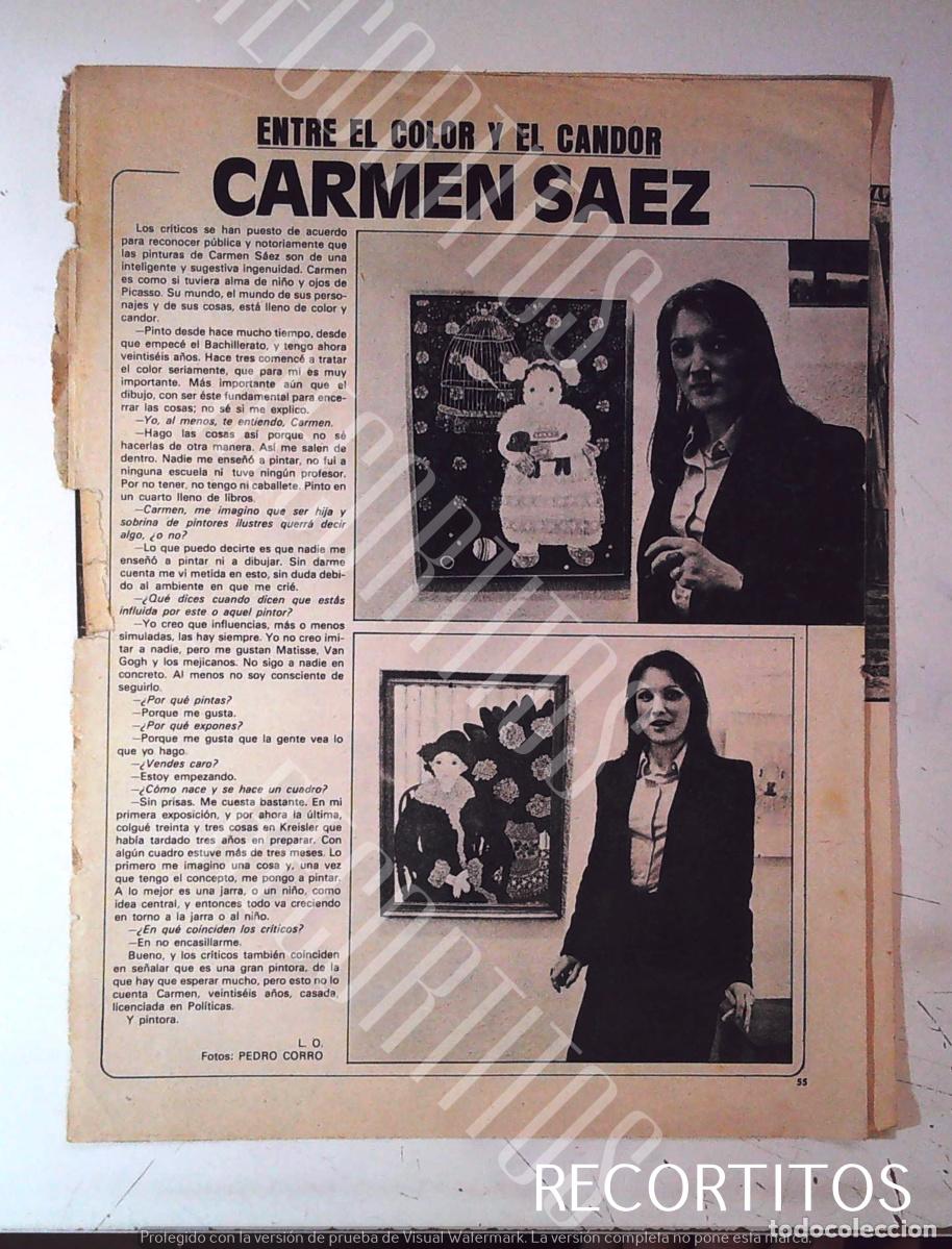 Cine: los cuadros de carmen saez