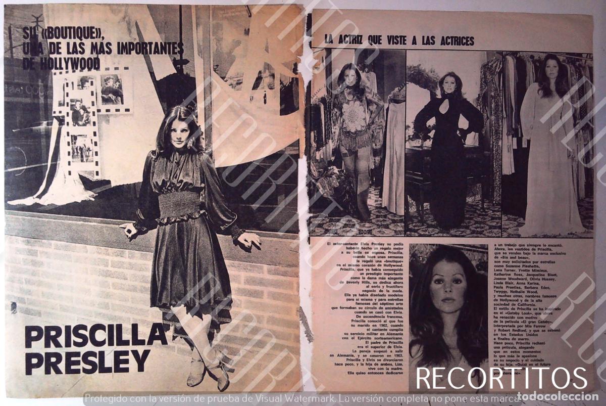 Cine: PRISCILLA PRESLEY la boutique de las famosas