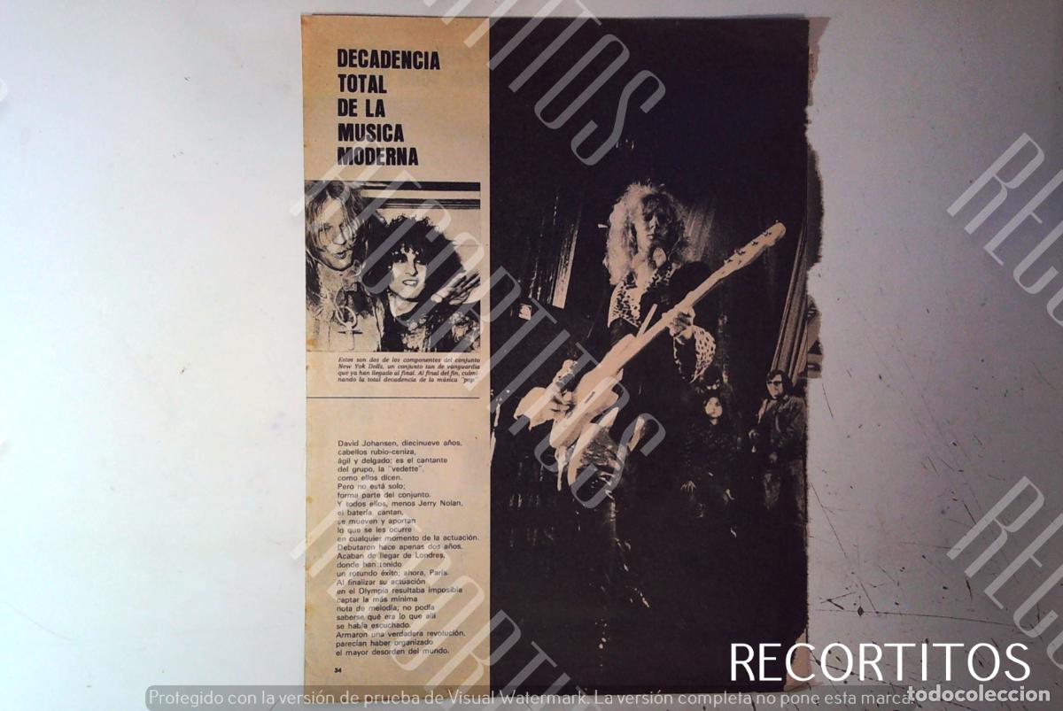 Cine: new york dolls lou reed peppino di capri san remo veronica lujan nixon