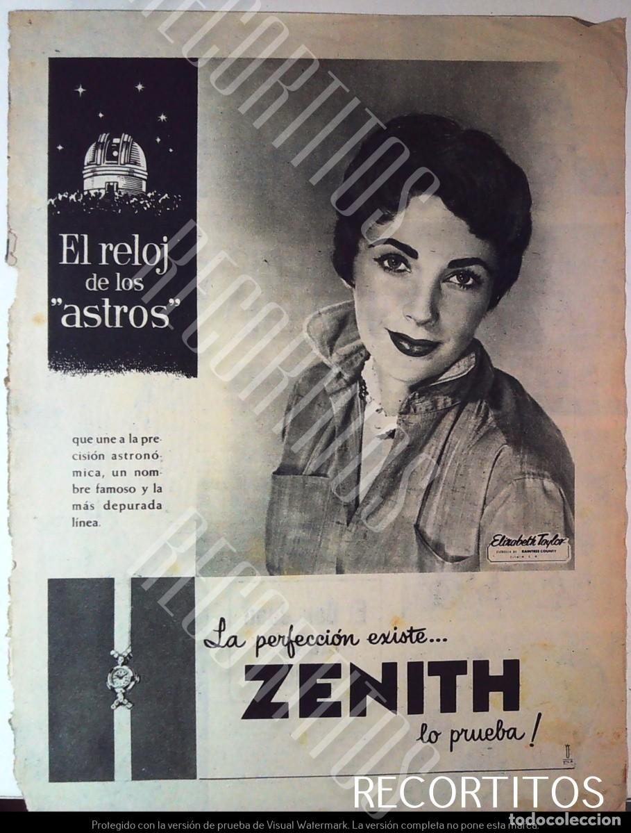 Cine: ELIZABETH TAYLOR LIZ ZENITH EL RELOJ DE LOS ASTROS