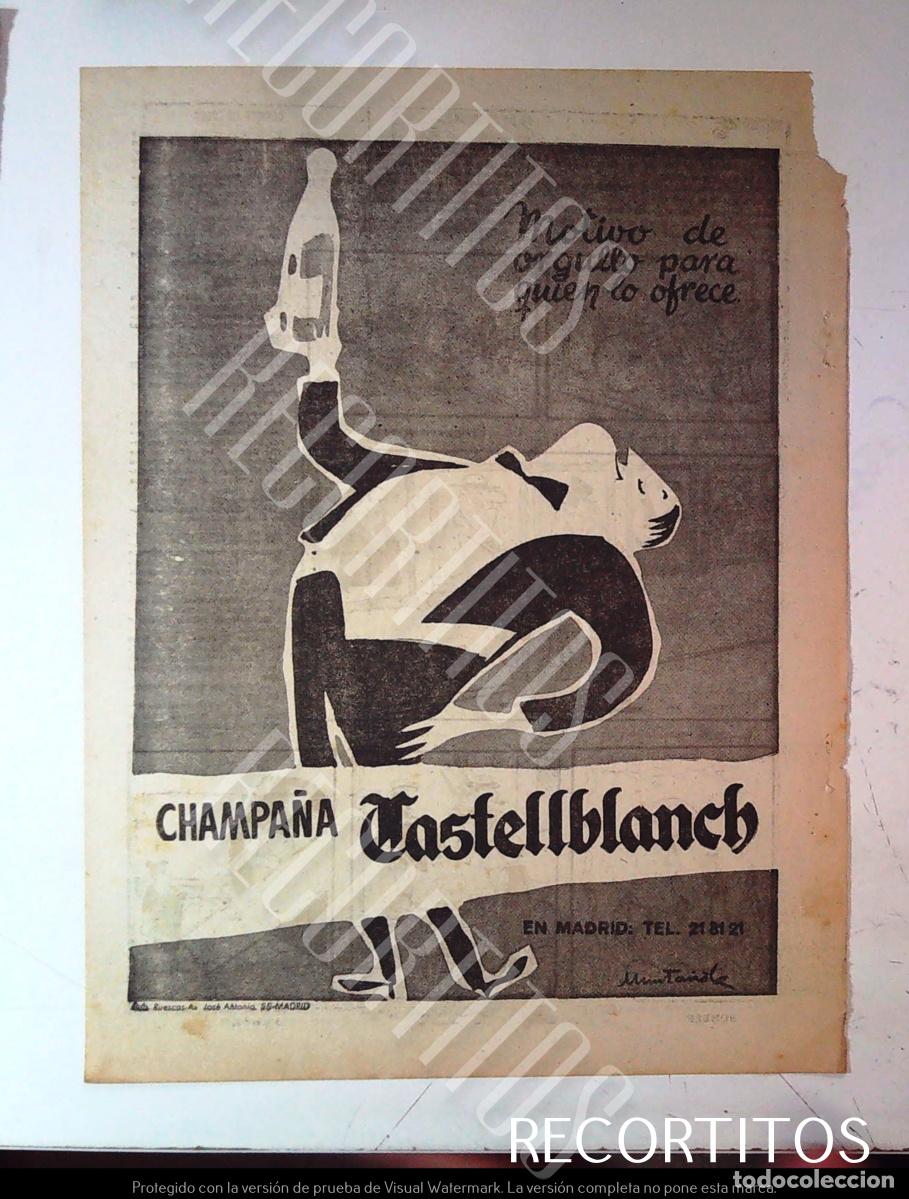 Cine: CASTELLBLANCH CHAMPA&Ntilde;A CAVA ANUNCIO PUBLICIDAD