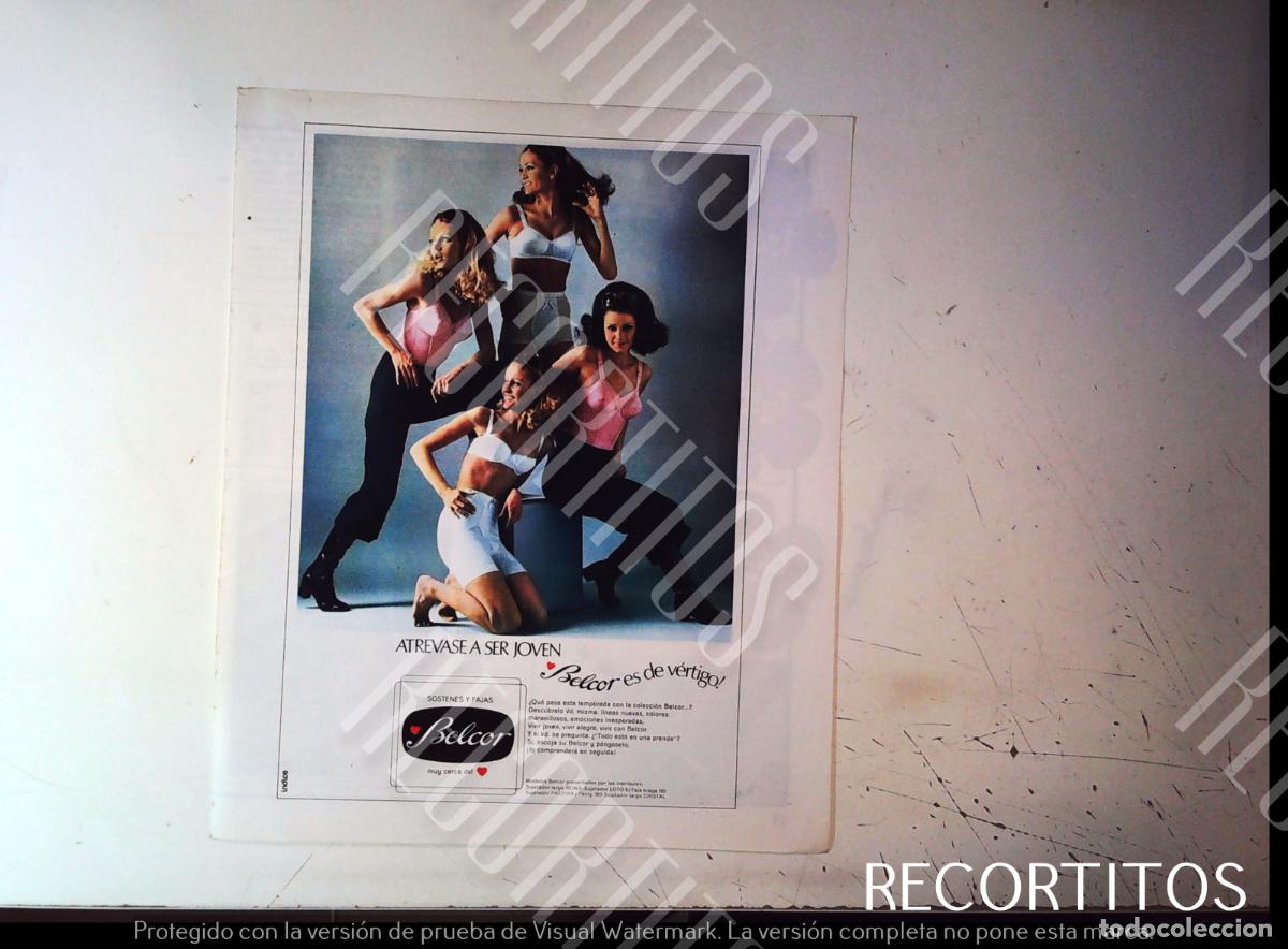 Cine: BELCOR MINI LENCERIA ANUNCIO PUBLICIDAD