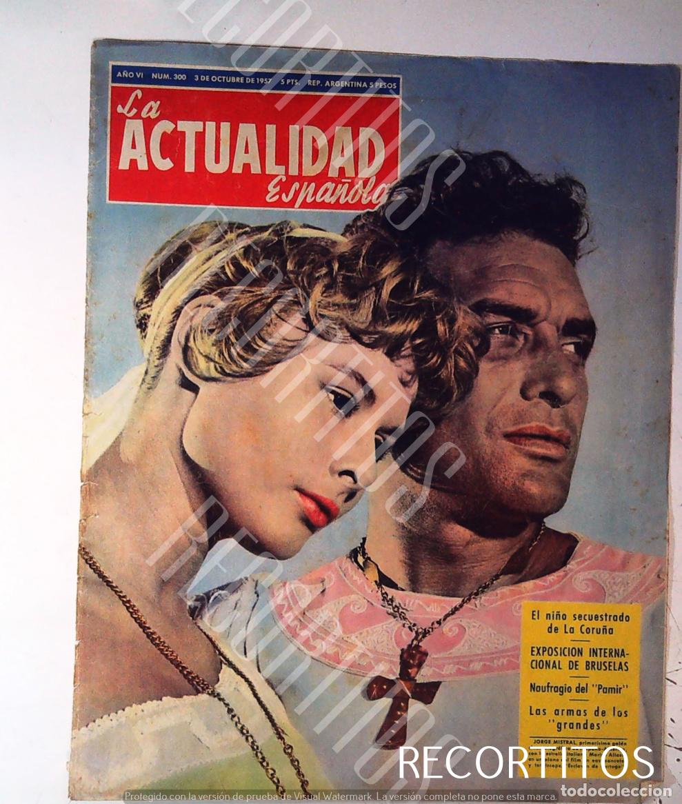 Cine: RECORTE PORTADA MARISA ALLASIO JORGE MISTRAL ESCLAVAS DE CARTAGO