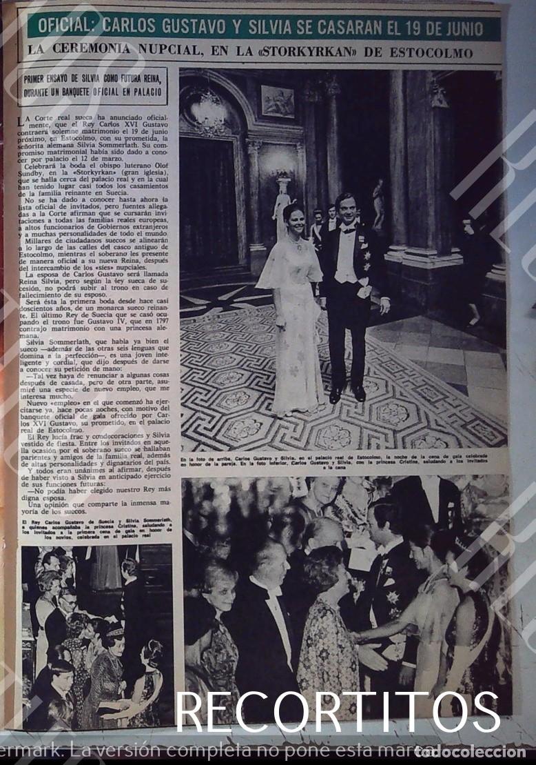 Cine: SYLVIA SILVIA SOMMERLATH DE SUECIA carlos gustavo EL COMPROMISO