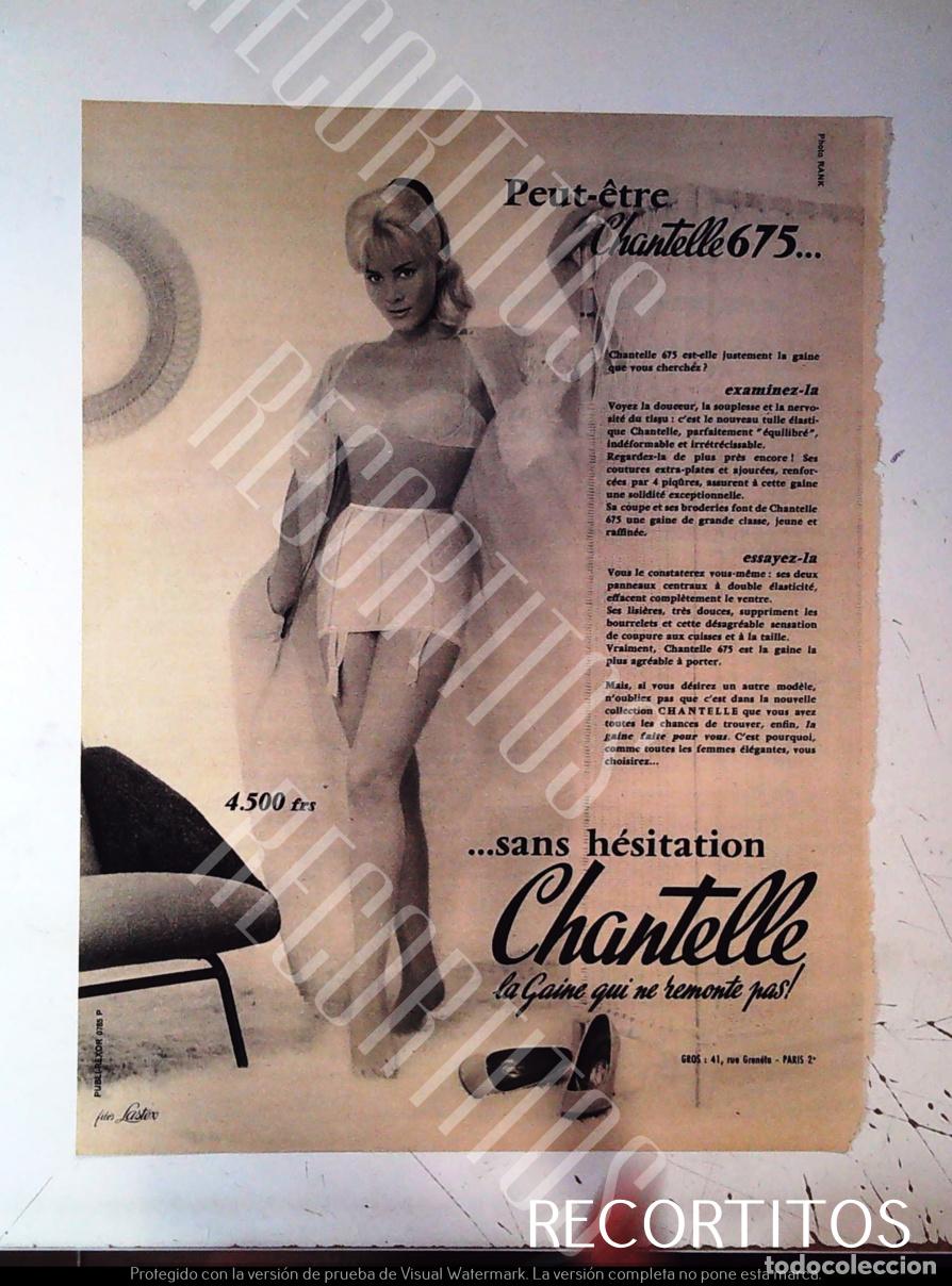 Cine: chantelle lenceria anuncio publicidad