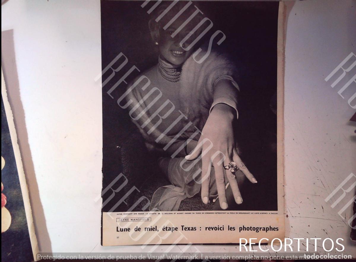 Cine: JAYNE MANSFIELD LA BODA Y LUNA DE MIEL