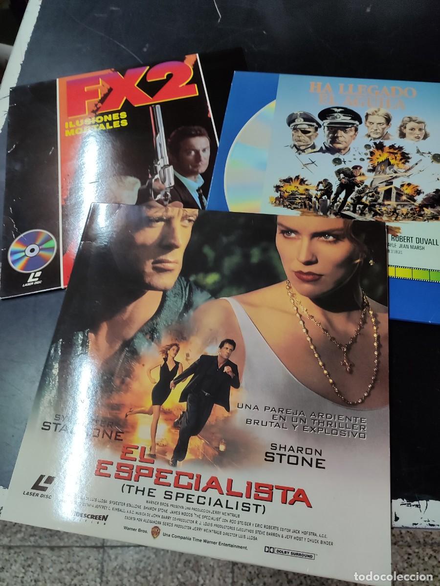 Cine: LOTE DE 17 PEL&Iacute;CULAS EN FORMATO LASER DISC