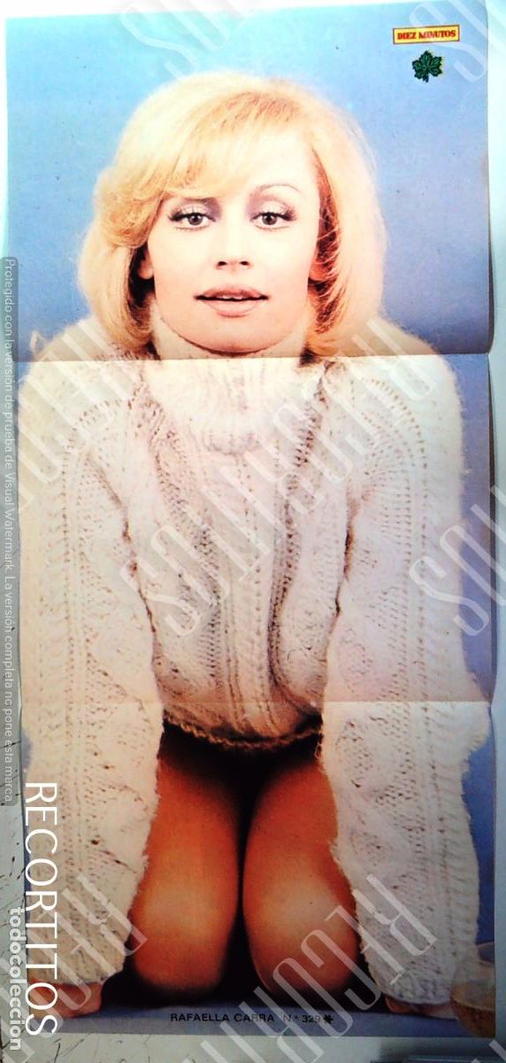 Cine: TRIPTICO POSTER ROFER GIRL RAFAELLA CARRA RAFAELA RAFFAELA NOEL SOTO EMILIO GUTIERREZ CABA