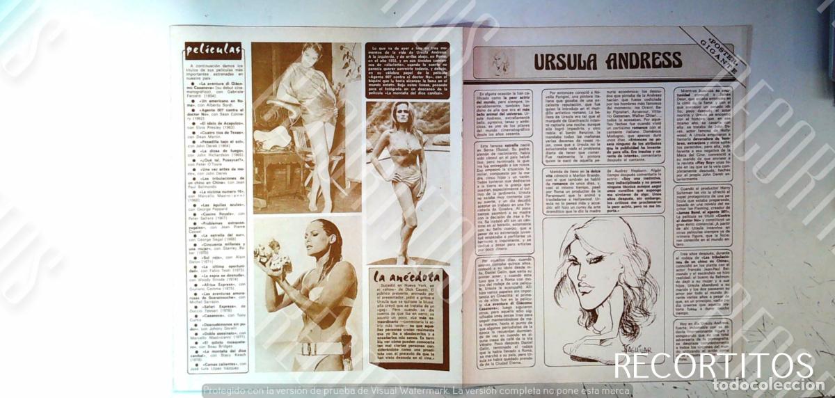 Cine: MEGA POSTER URSULA ANDRESS - Foto 3