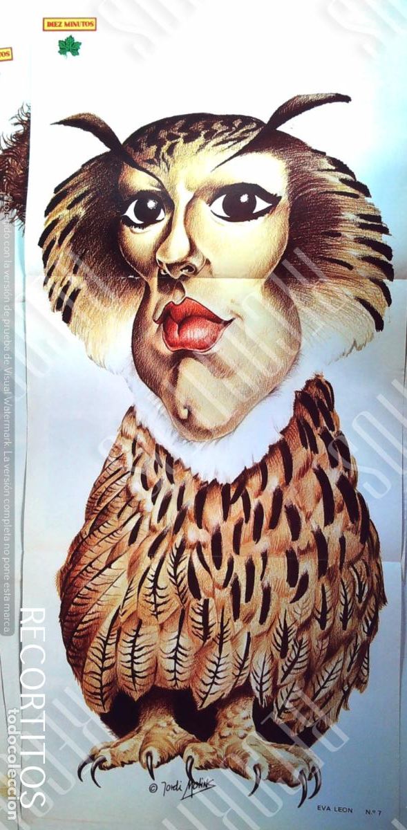 Cine: TRIPTICO POSTER DIEZ MINUTOS EVA LEON