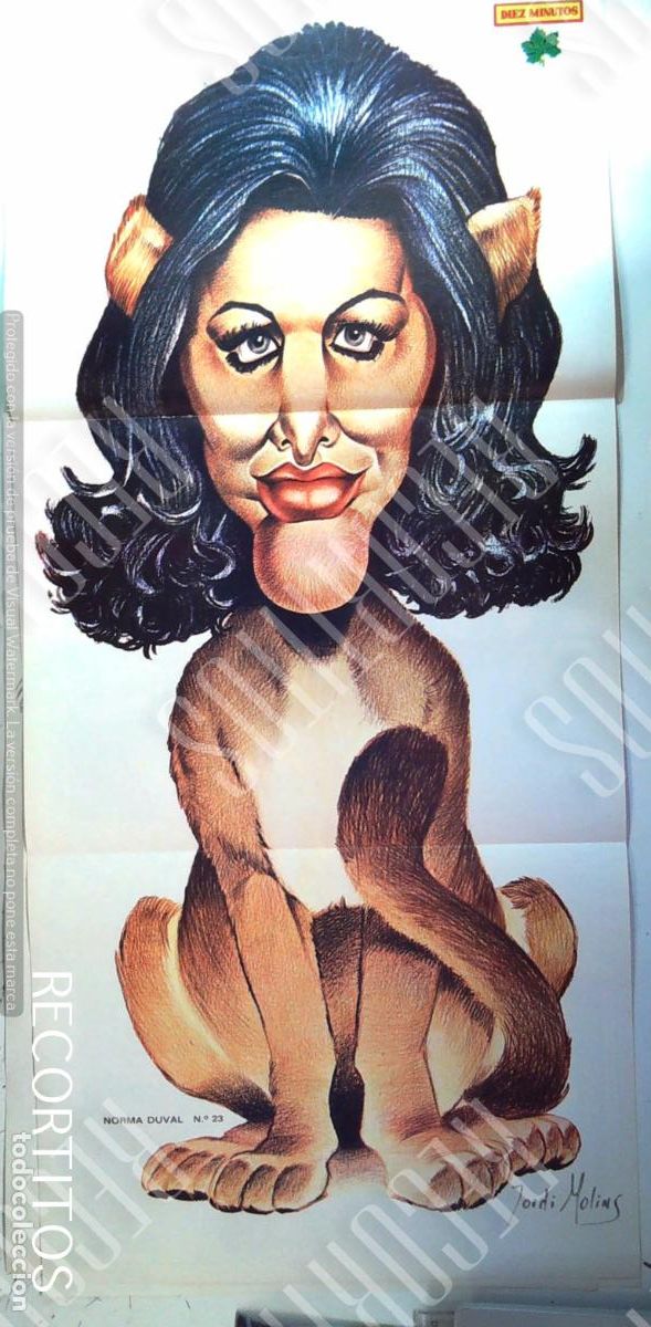 Cine: TRIPTICO POSTER DIEZ MINUTOS NORMA DUVAL