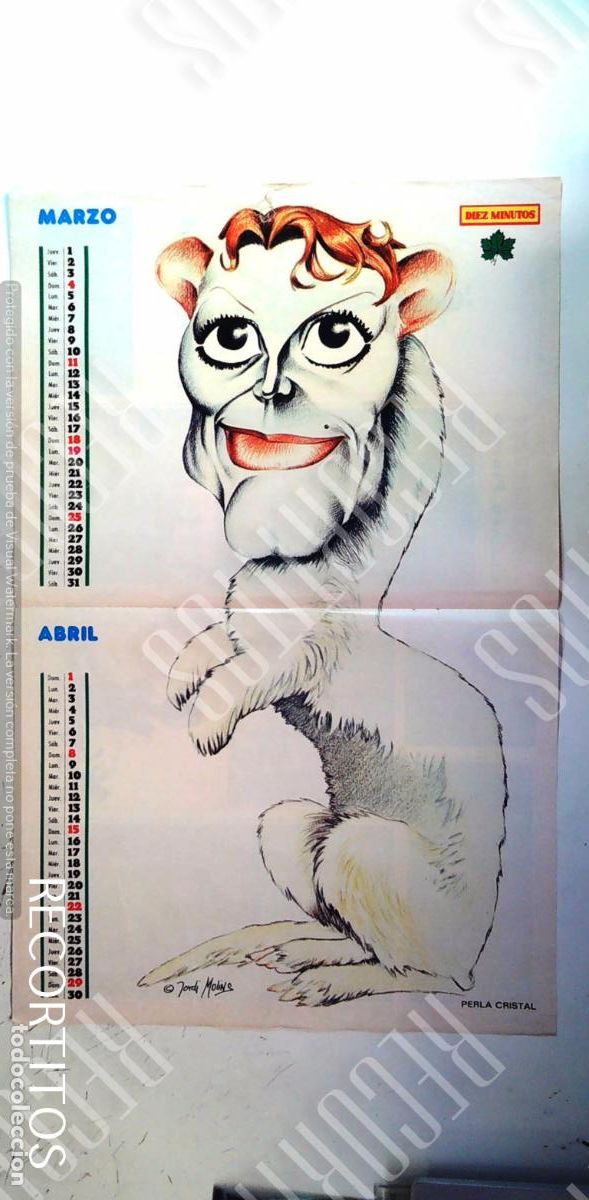 Cine: POSTER DIEZ MINUTOS PERLA CRISTAL CARMEN PLATERO CESAR PEREZTUDELA