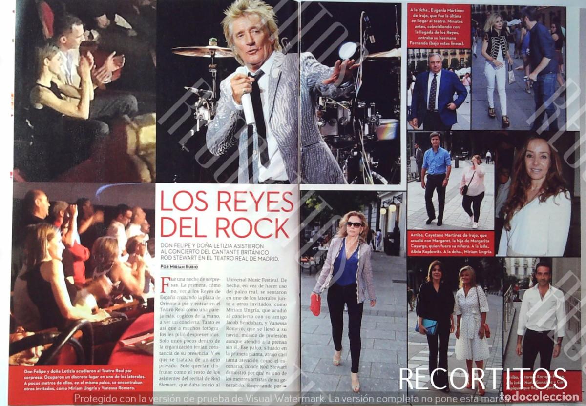 Cine: REINA LETIZIA REY FELIPE EN ELE CONCIERTO DE ROD STEWART TEATRO REAL CARMEN LOMANA
