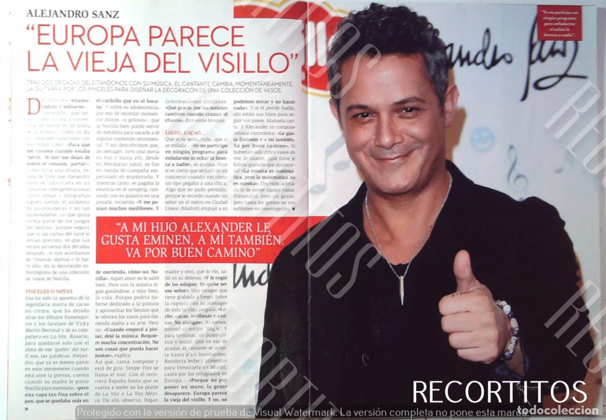 Cine: ALEJANDRO SANZ EUROPA PARECE LA VIEJA DEL VISILLO