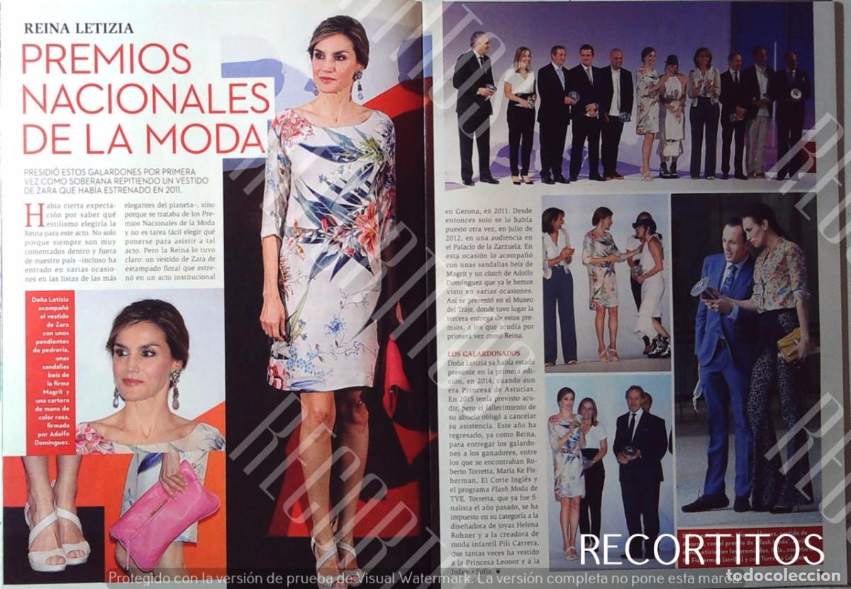 Cine: LA REINA LETIZIA PREMIOS NACIONALES DE MODA NIEVES ALVAREZ