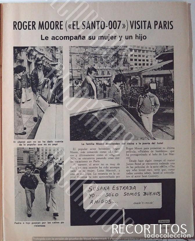 Cine: roger moore james bond 007 el santo