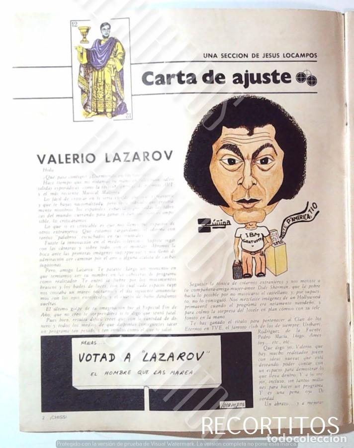Cine: valerio lazarov carta de ajuste