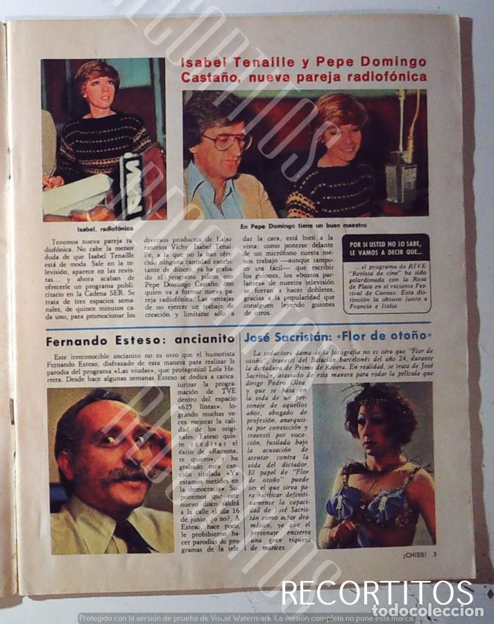 Cine: jose sacristan travesti flor de oto&ntilde;o fernando esteso isabel tenaille pepe domingo casta&ntilde;o