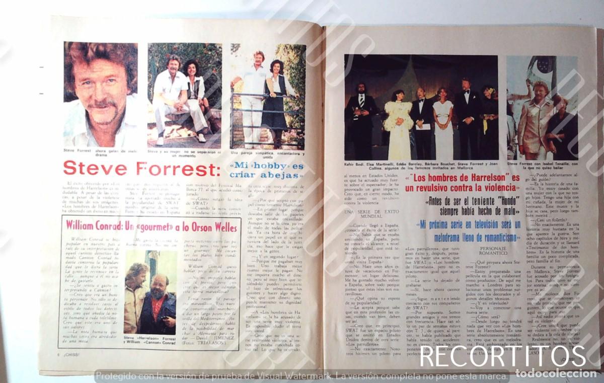 Cine: STEVE FORREST LOS HOMBRES DE HARRELSON barbara bouchet joan collins e,sa martinelli kabir bedi