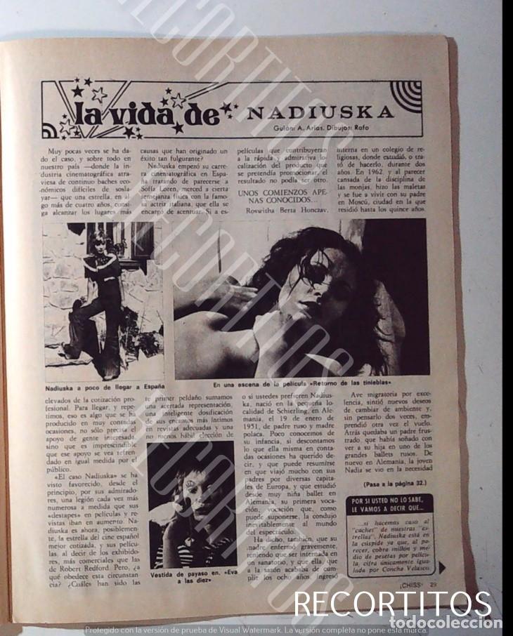 Cine: la vida de nadiuska en chiss - Foto 2