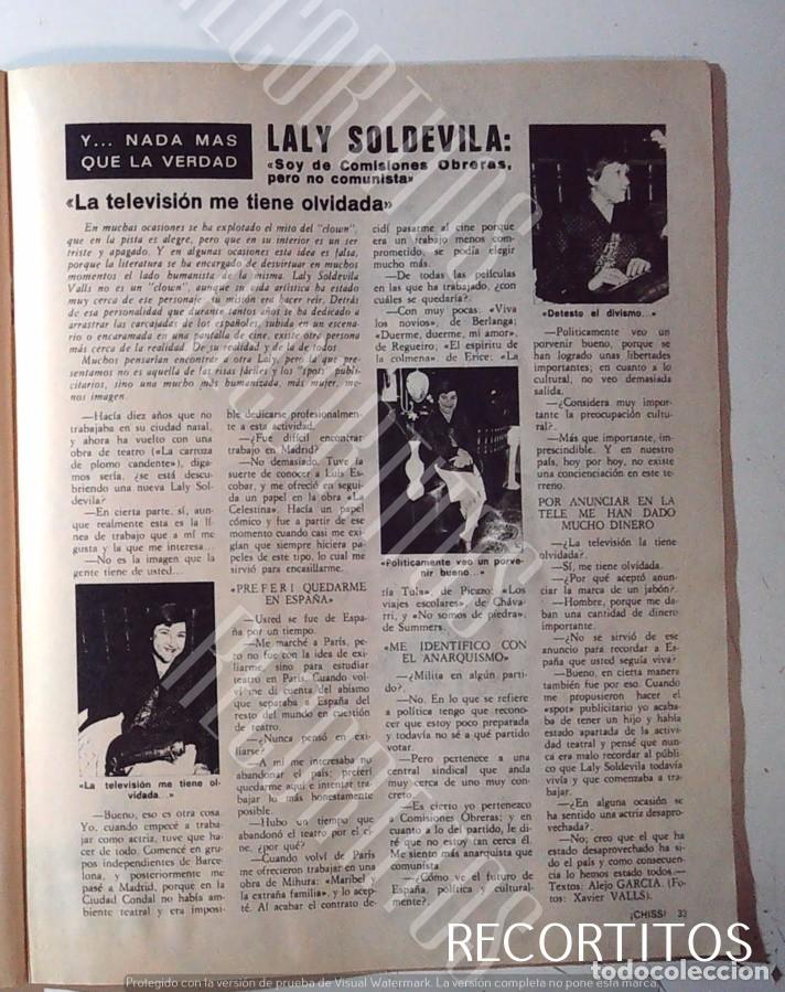 Cine: LALY SOLDEVILLA sol de villa saldevilla lali