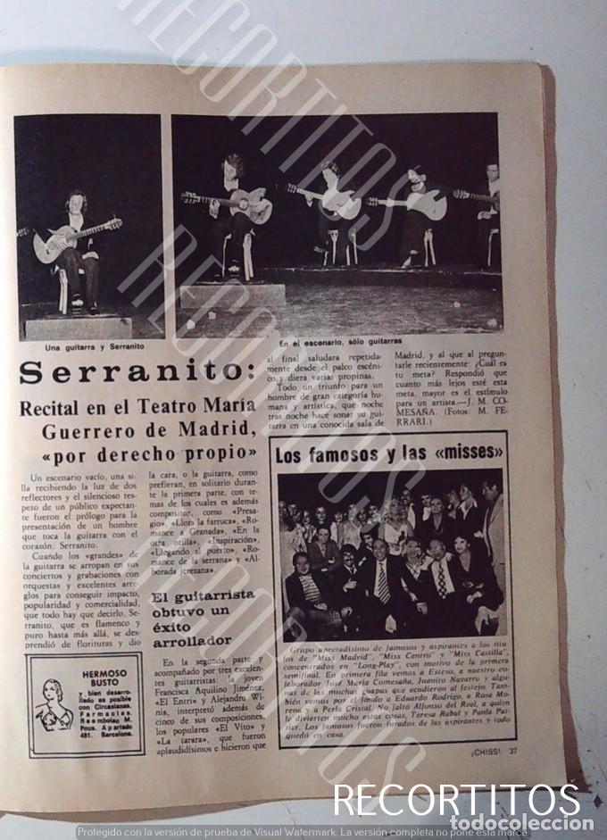 Cine: miss centro castilla madrid serranito fernando esteso juanito navarro