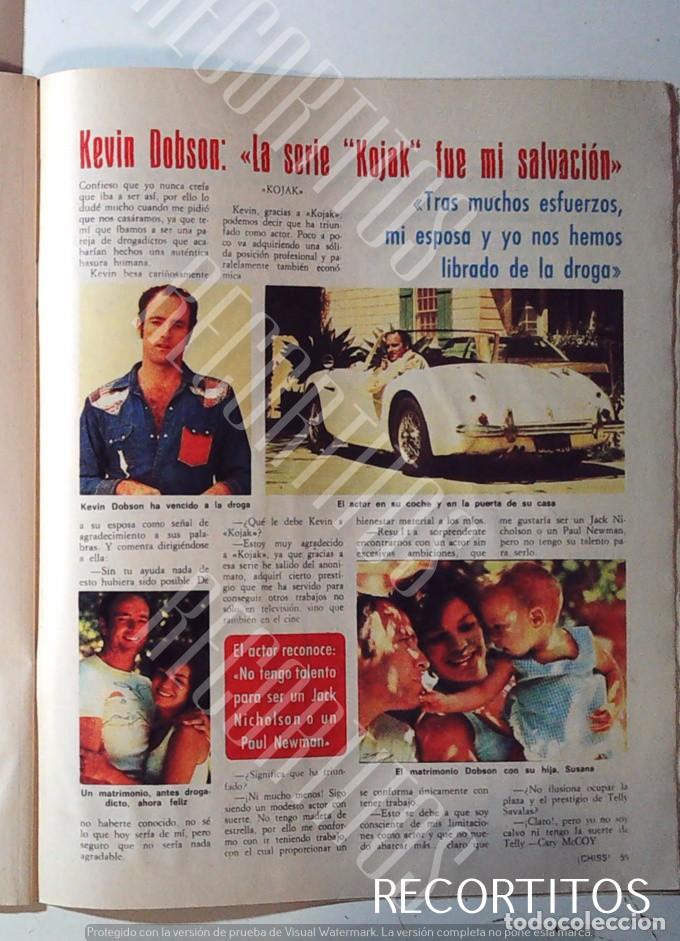 Cine: KEVIN DOBSON KOJAK adicto