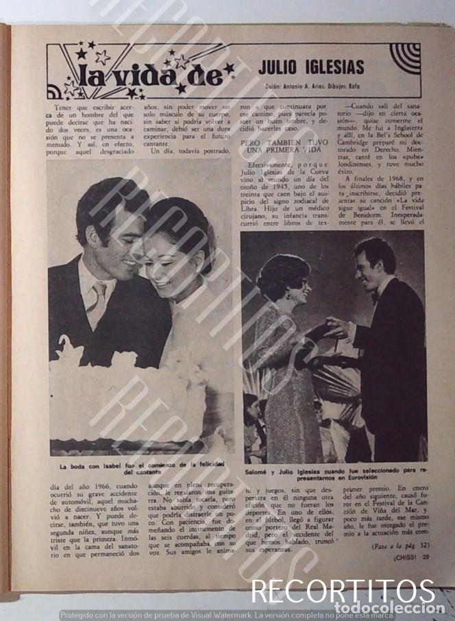 Cine: LA VIDA DE JULIO IGLESIAS ISABEBLPREYSLER SALOME