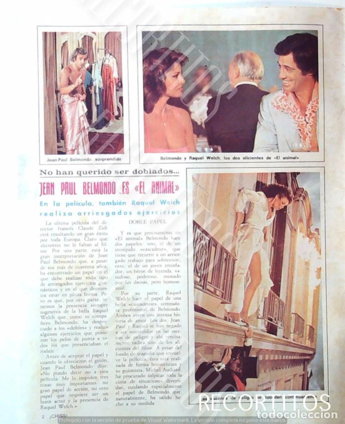 Cine: JEAN PAUL BELMONDO RAQUEL WELCH