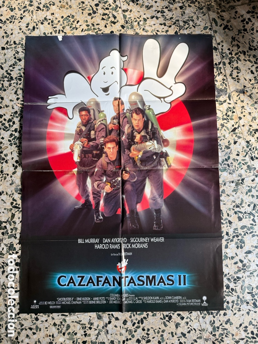 Cine: Cartel de cine CAZAFANTASMAS 2