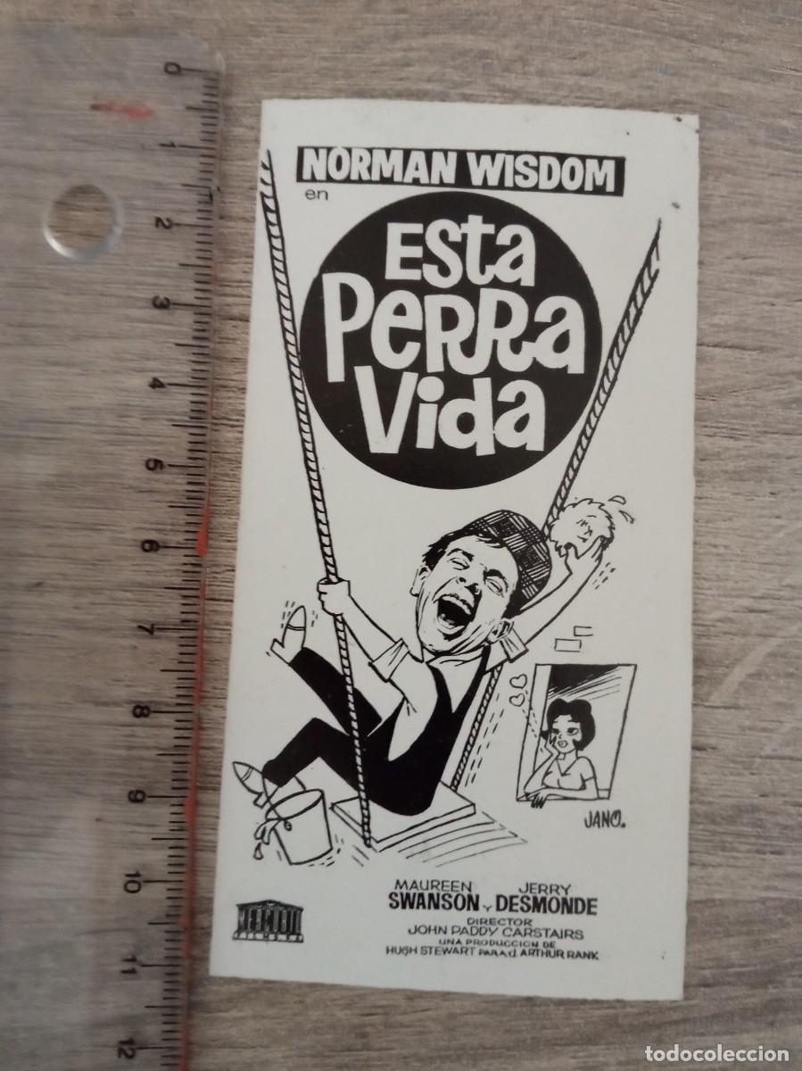 Cine: ESTA PERRA VIDA, NORMAN WISDOM, CLICH&Eacute; DE PRENSA