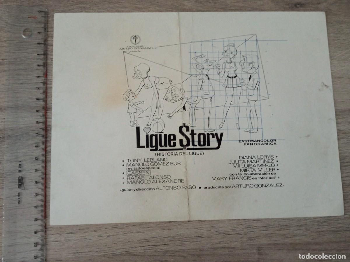 Cine: LIGUE STORY, TONY LEBLANC, CLICH&Eacute; DE PRENSA