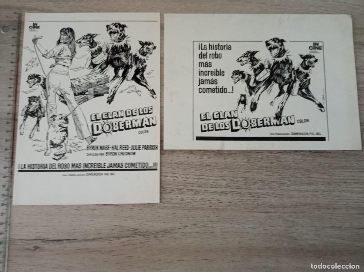 Cine: EL CLAN DE LOS DOBERMAN, CLICH&Eacute;S DE PRENSA